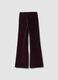 Red bootcut jeans in stretch cotton_2