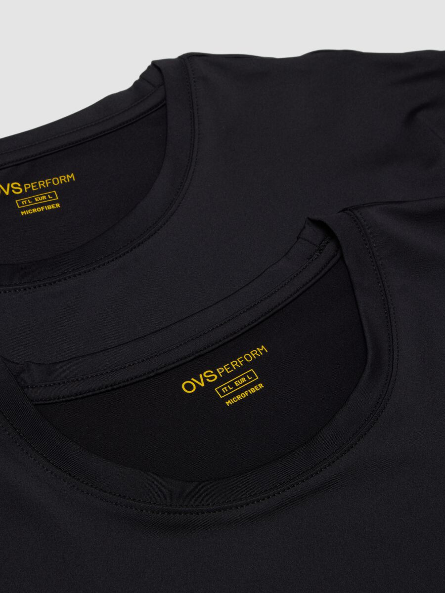 2-pack of blue stretch T-shirts_1