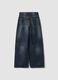Jeans grigi in denim di puro cotone skater fit_1