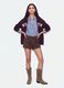 Brown cotton-blend hoodie with Boston slogan, relaxed fit_0