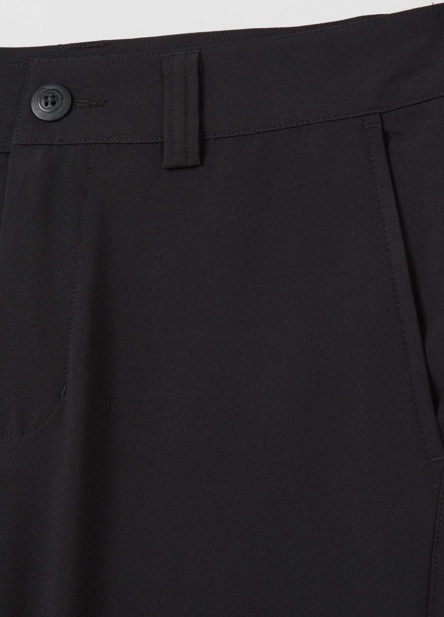 MILK+HERO Stretch Black Beach Boxers
