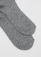 Grey long socks in wool and cashmere blend_2