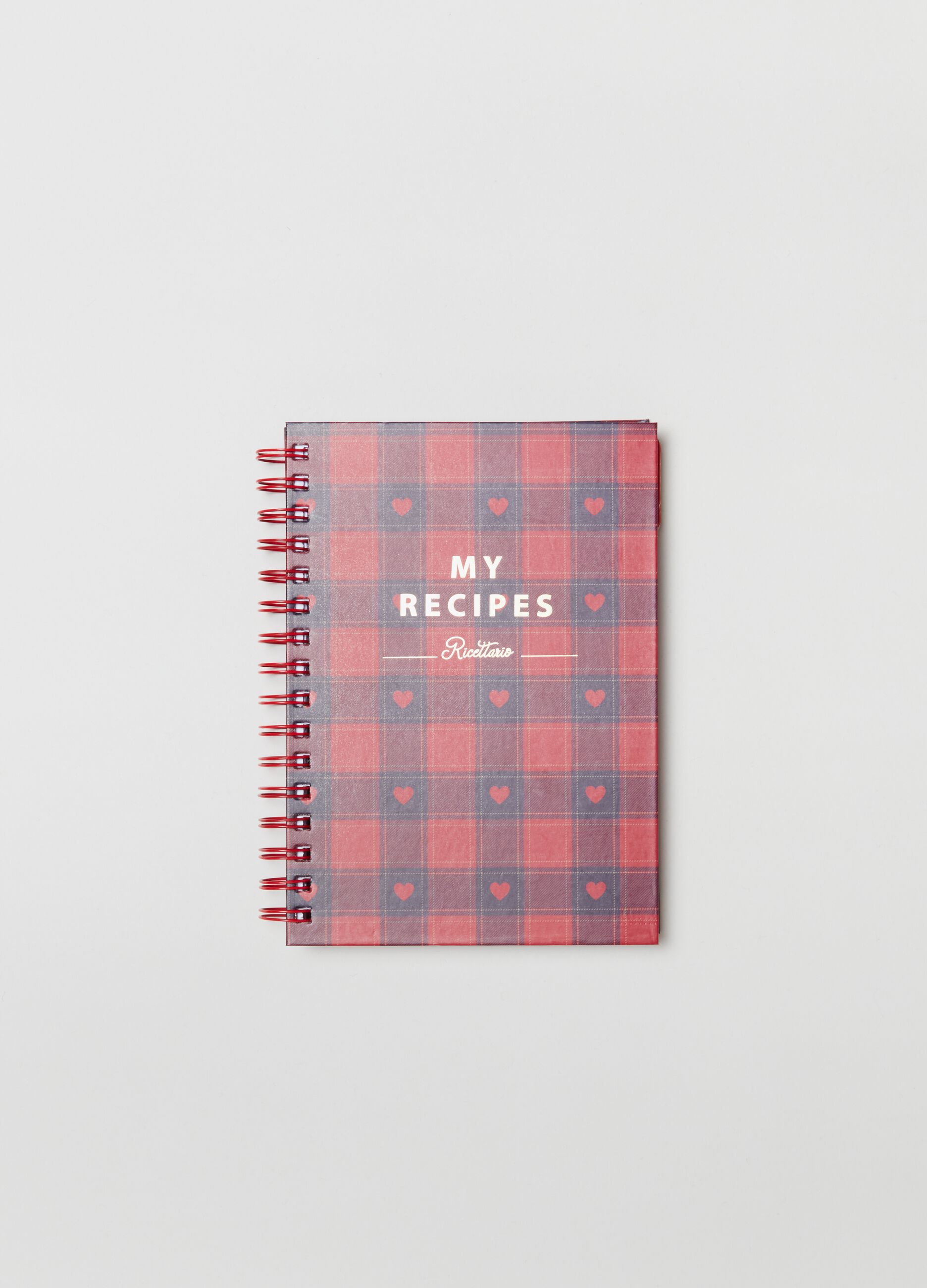 Quaderno per ricette Blu/rosso da Donna