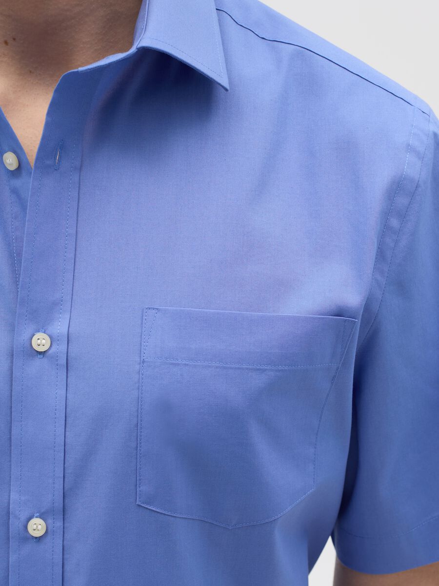 Regular-fit easy-iron shirt with short sleeves_2