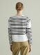 Long-sleeved T-shirt in striped cotton_3