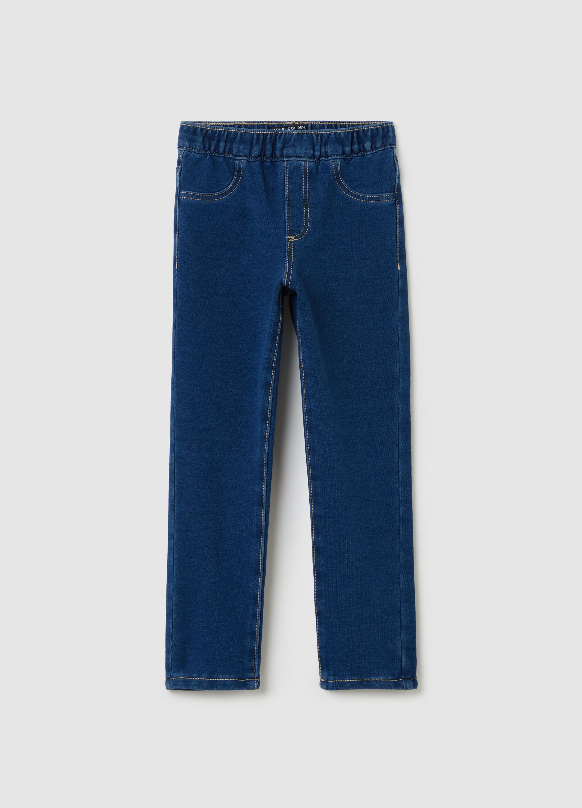 Jeggings in French terry