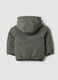 Giacca Ultralight reversibile grigia con cappuccio e zip per bimbo_3