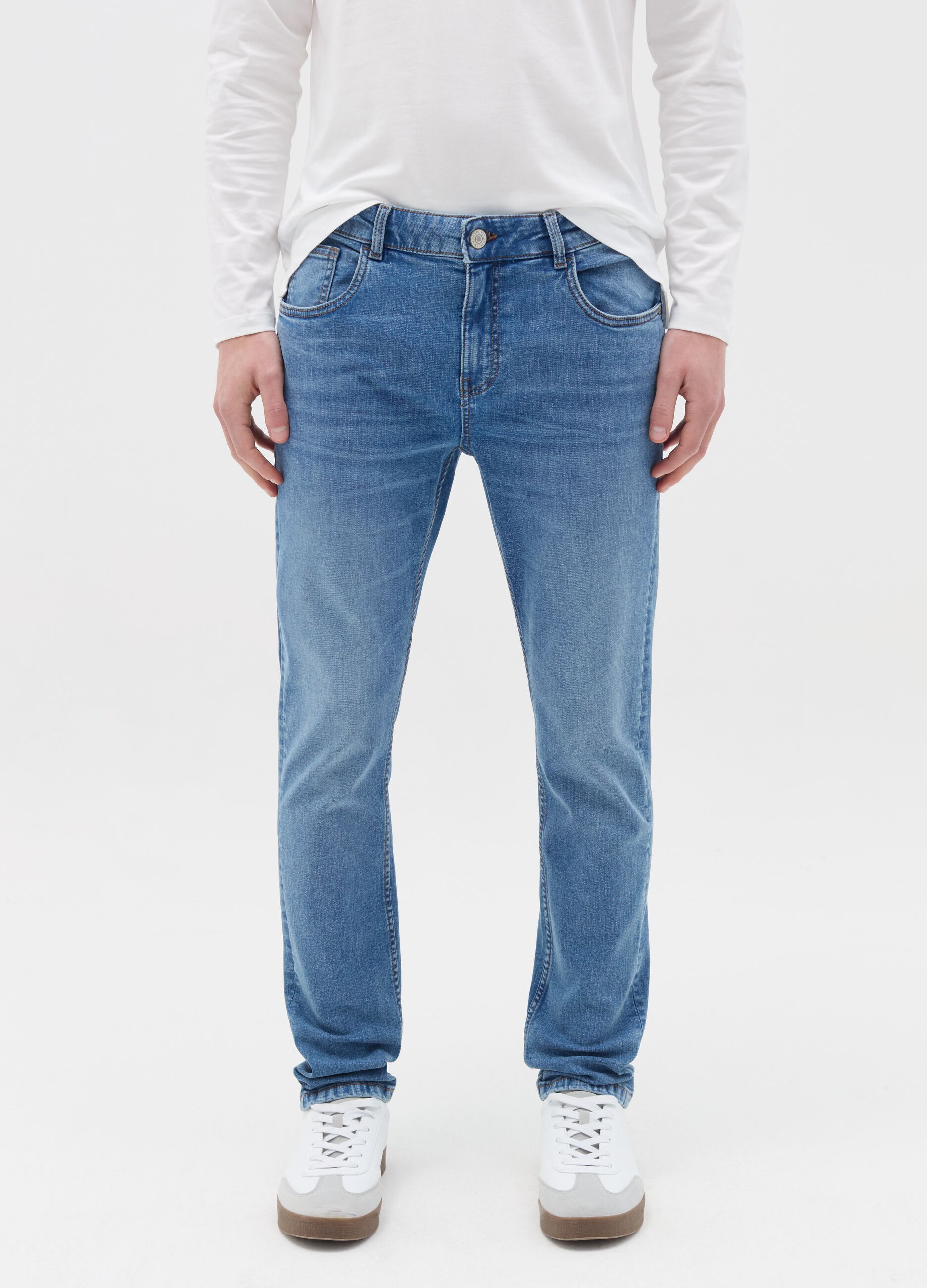 Skinny-fit jeans with five pockets