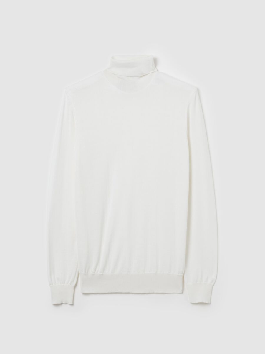 Turtle-neck Merino wool pullover_4