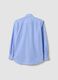Light blue cotton-blend shirt with button-down collar, easy-iron, regular fit_5