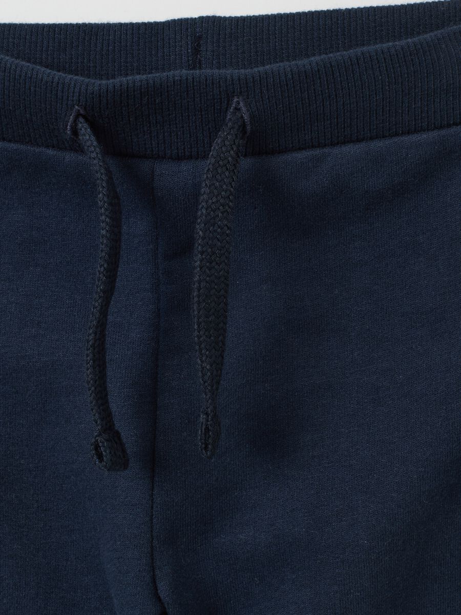 Completo jogger da neonato in puro cotone multicolor_2