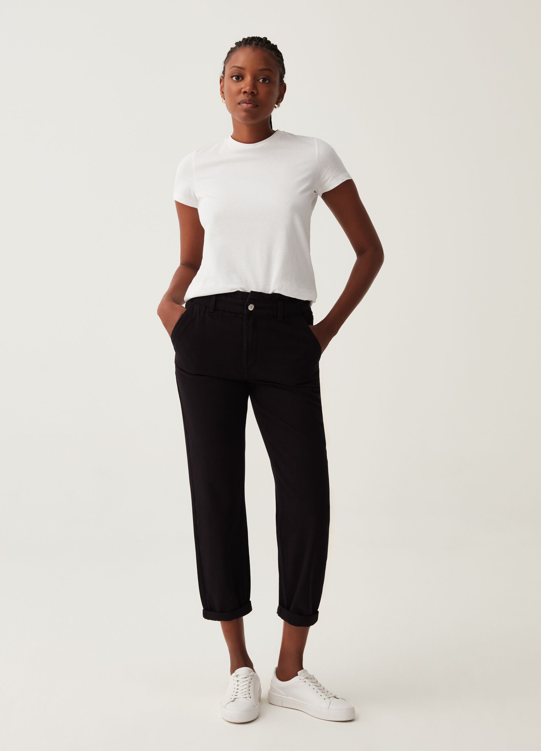 Jeans slouchy cropped_0