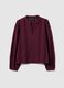 Red pure cotton regular fit shirt_4