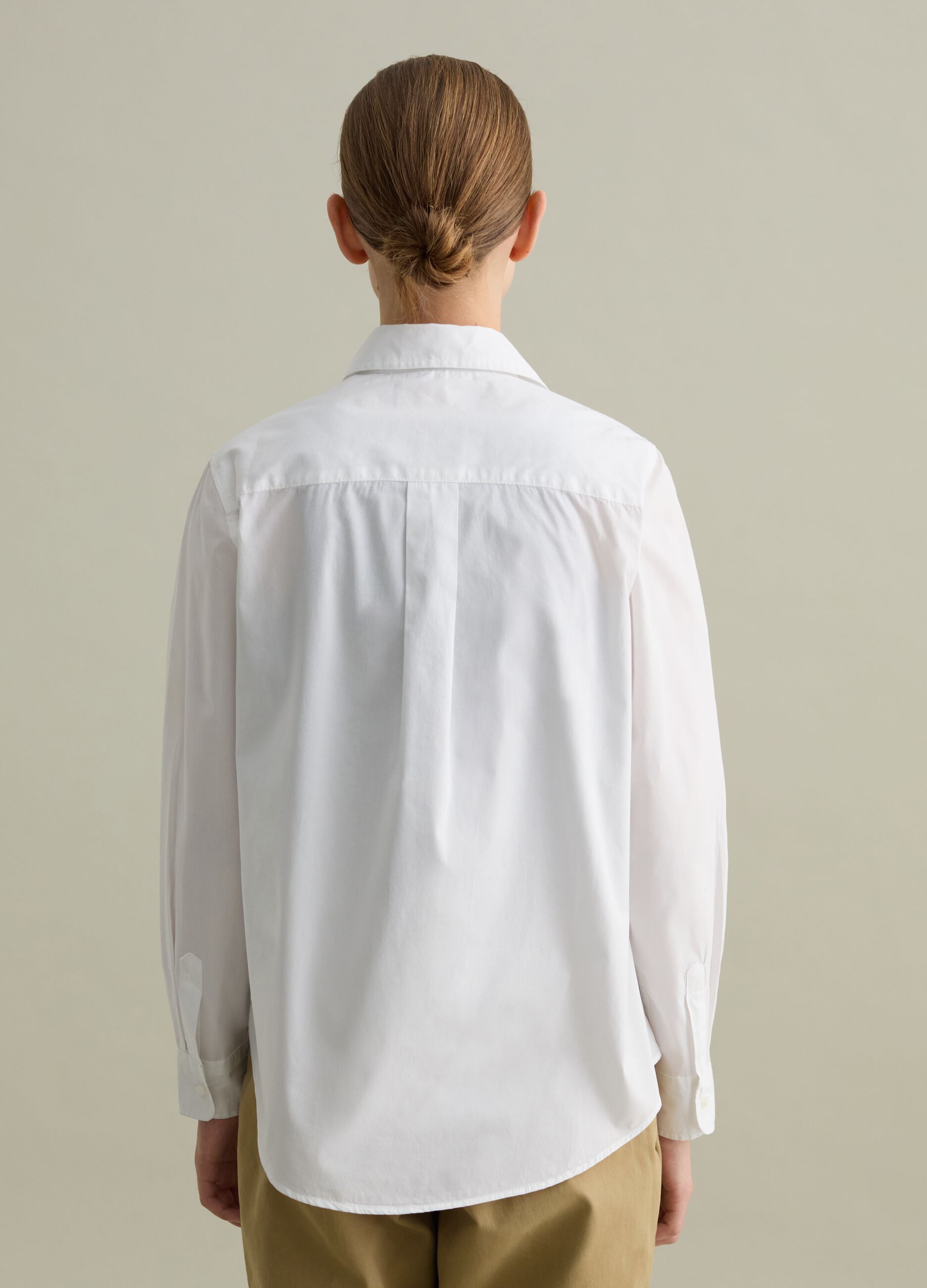 Camicia in popeline