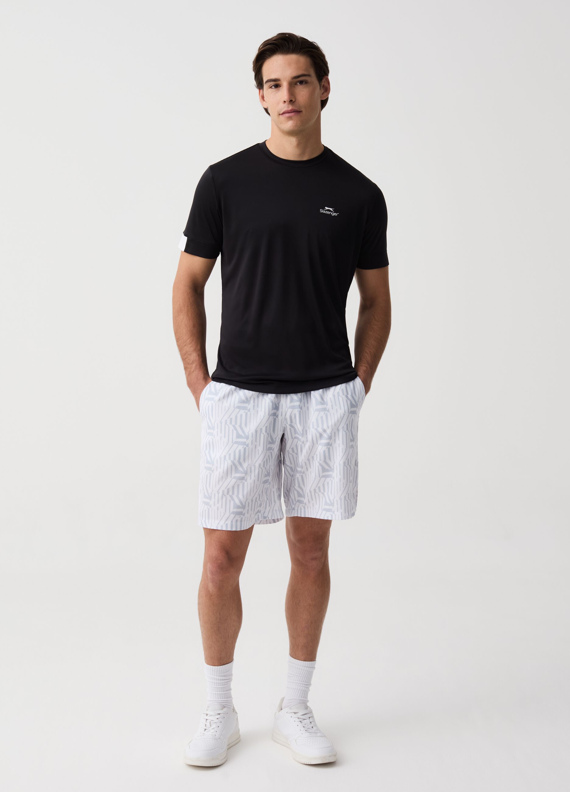 Slazenger quick-dry tennis Bermuda shorts