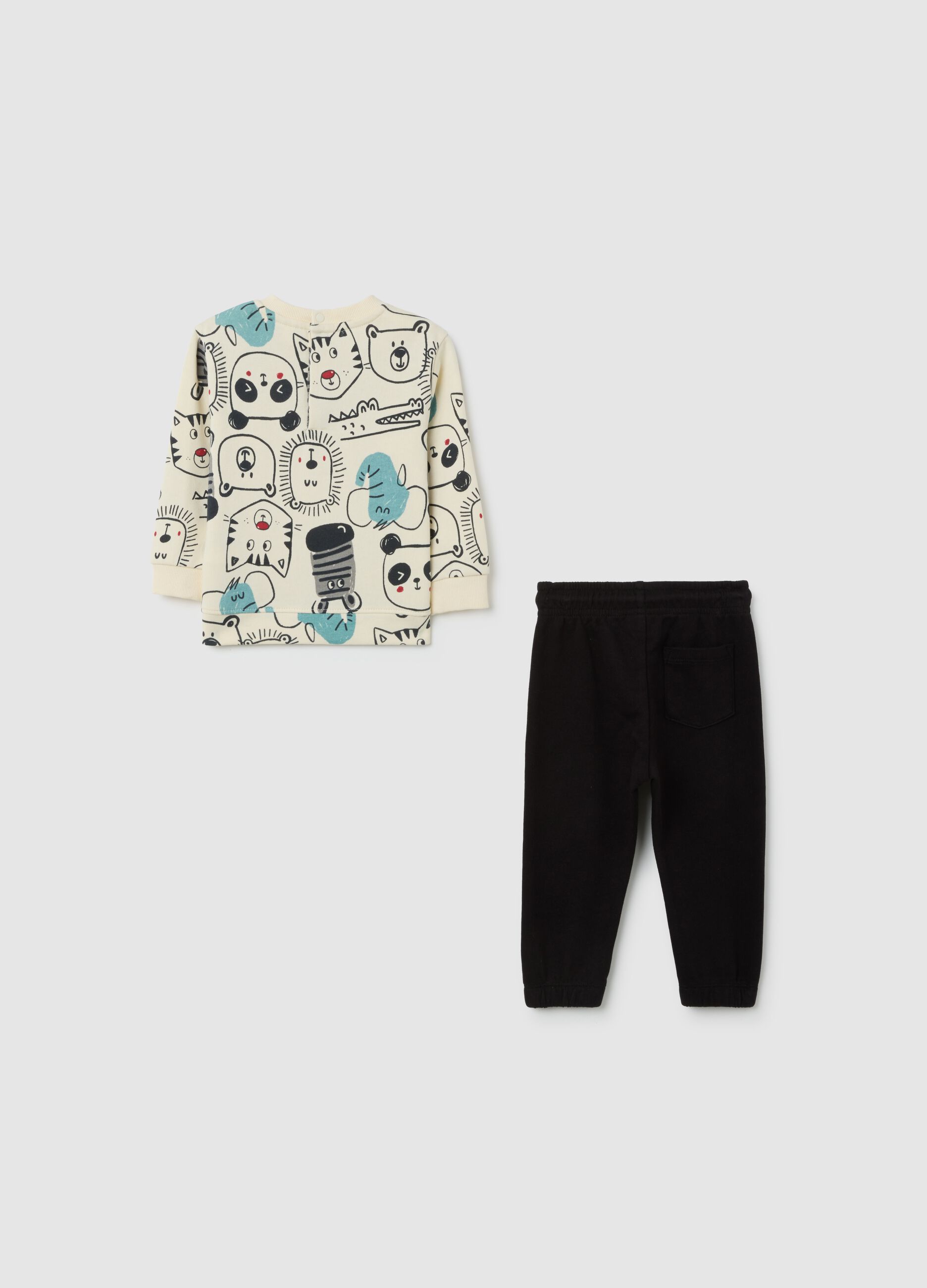 Children's multicolor pure cotton regular fit outfit