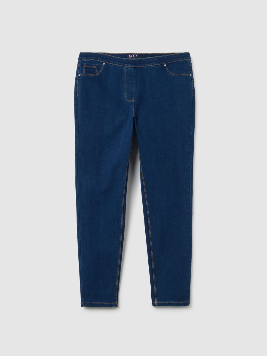 Skinny Fit Blue Denim Jeans_4