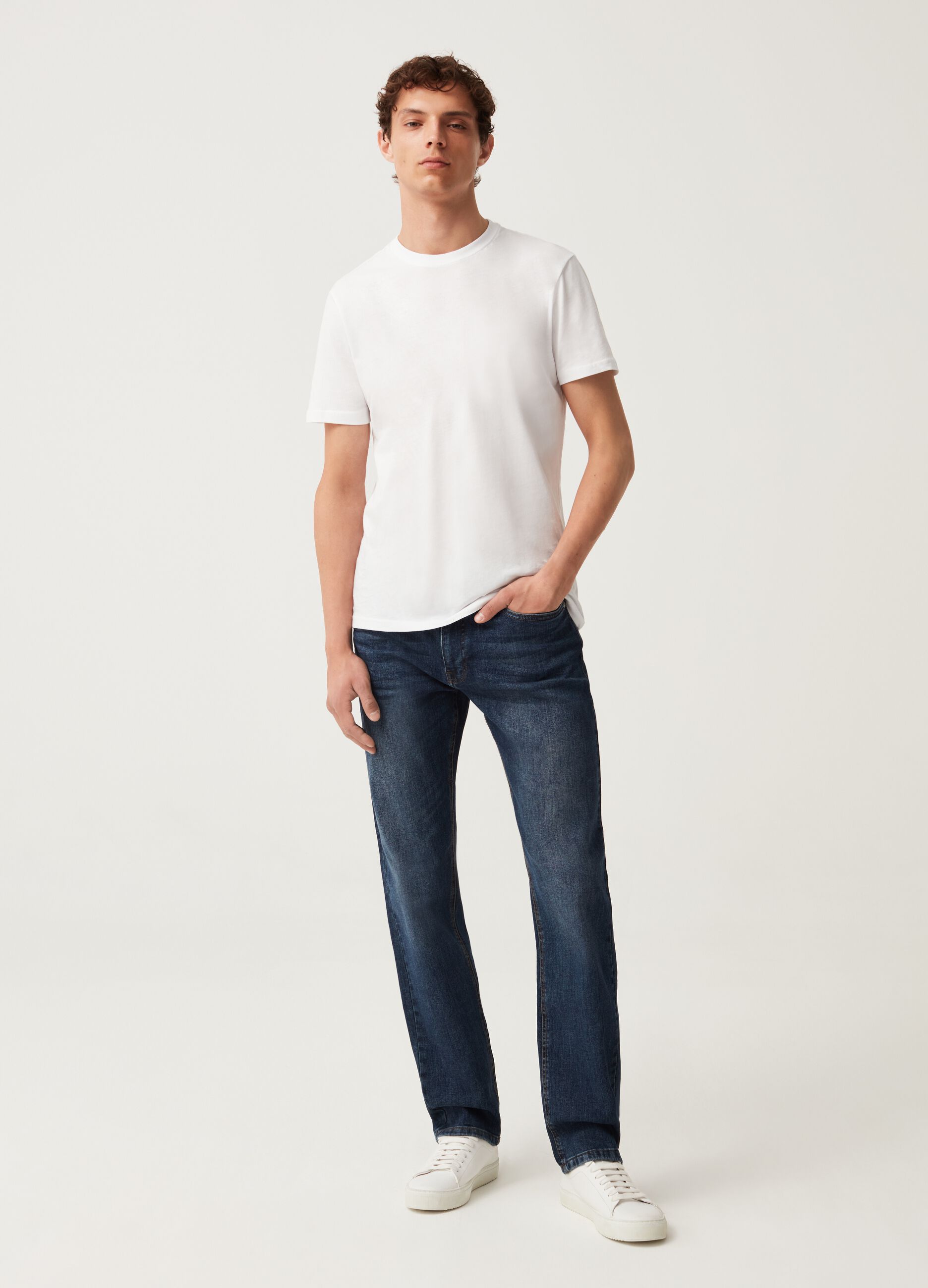 5-pocket, comfort fit jeans