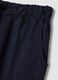 Blue linen and cotton blend trousers_5