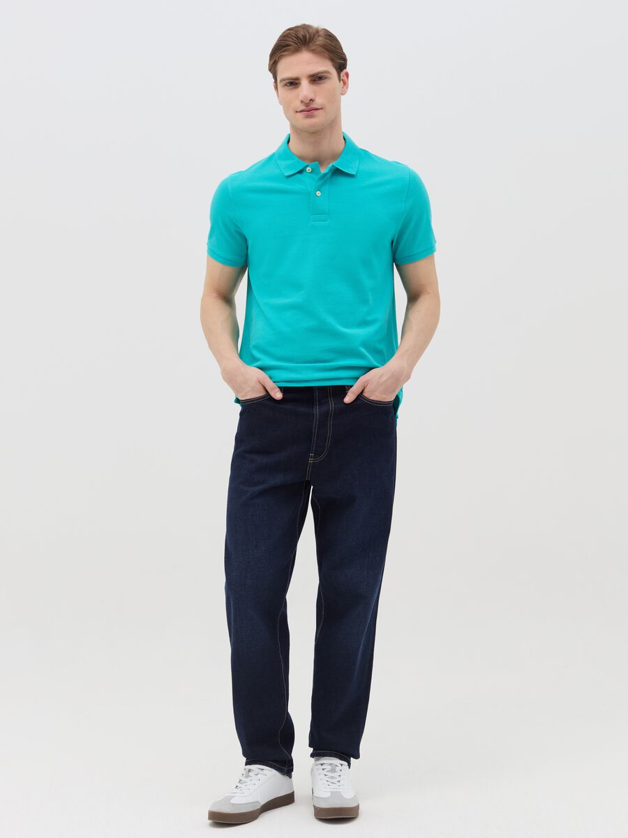 Organic cotton regular-fit polo shirt_1