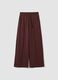 Brown cotton-blend straight-fit joggers_4