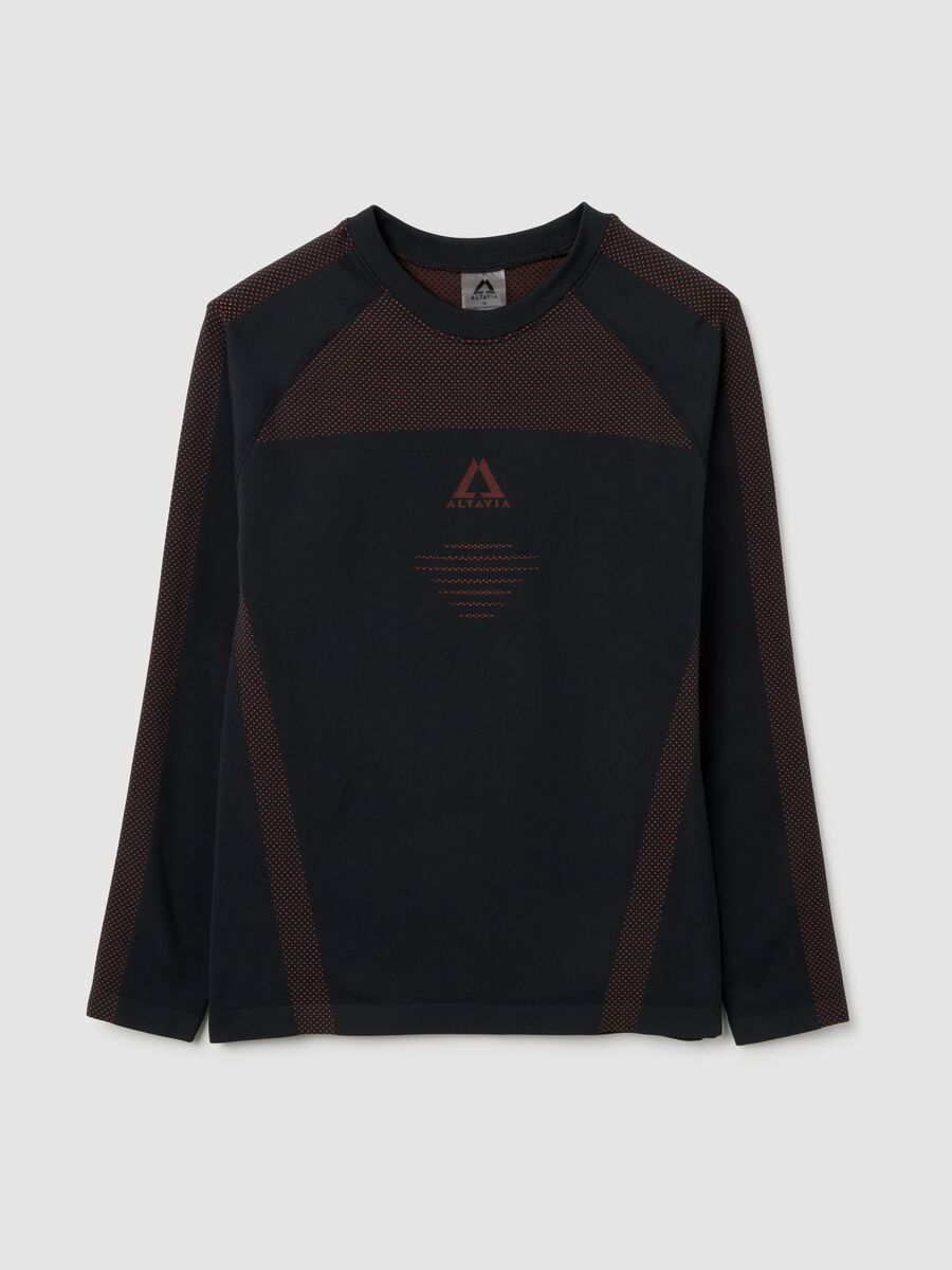ALTAVIA WITH DEBORAH COMPAGNONI Seamless Long Sleeve Thermal T-shirt_4
