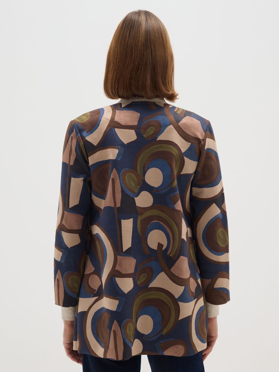 Blazer multicolor regular fit con fantasia_2
