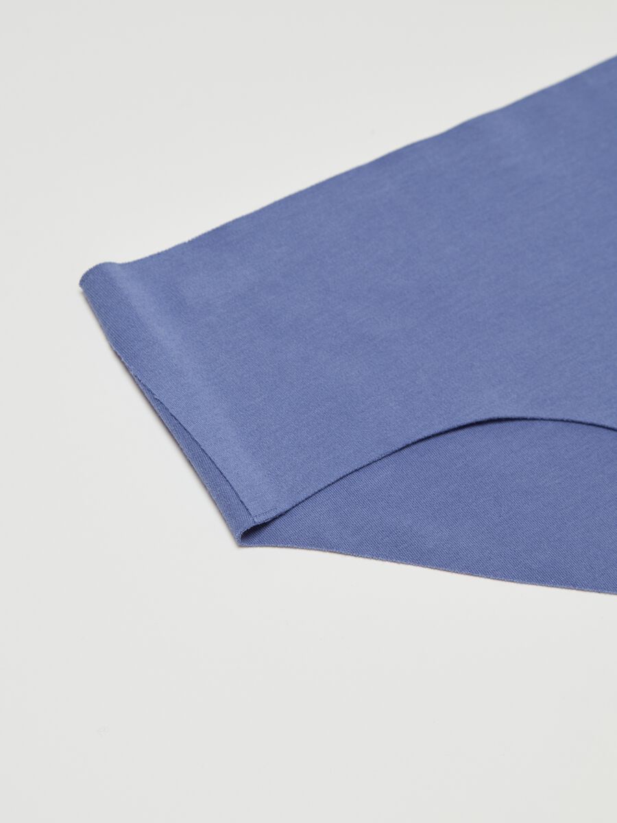 Culotte in cotone stretch con taglio laser_5