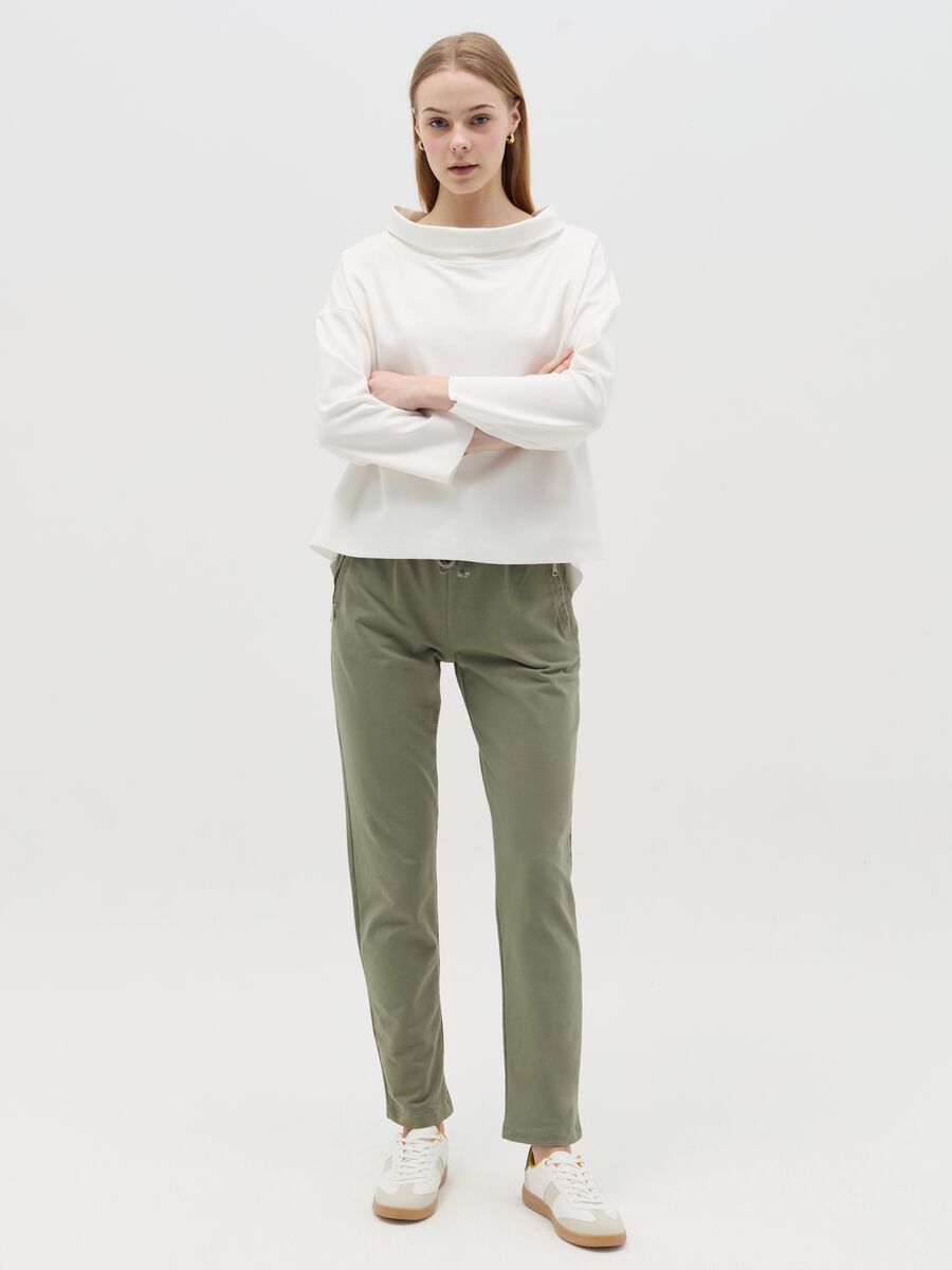 Jogger trousers with zip pockets_0