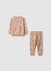 Multicolour baby pyjamas in pure cotton regular fit with prints_1