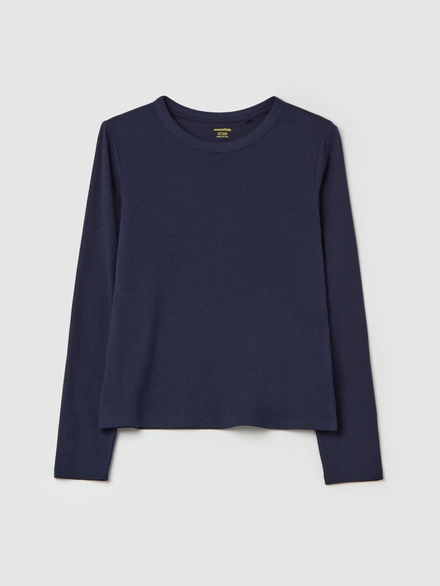 Essential long-sleeved T-shirt in cotton_4