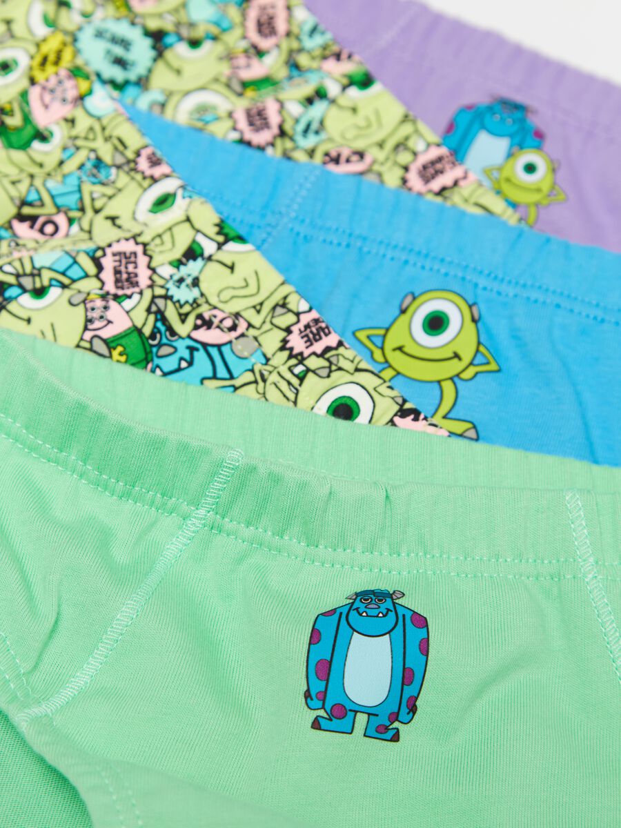 Five-pack cotton briefs with Monsters Inc. print_2