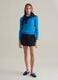 Ribbed pullover with cable-knit design_0
