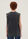 Black pure cotton vest top_2