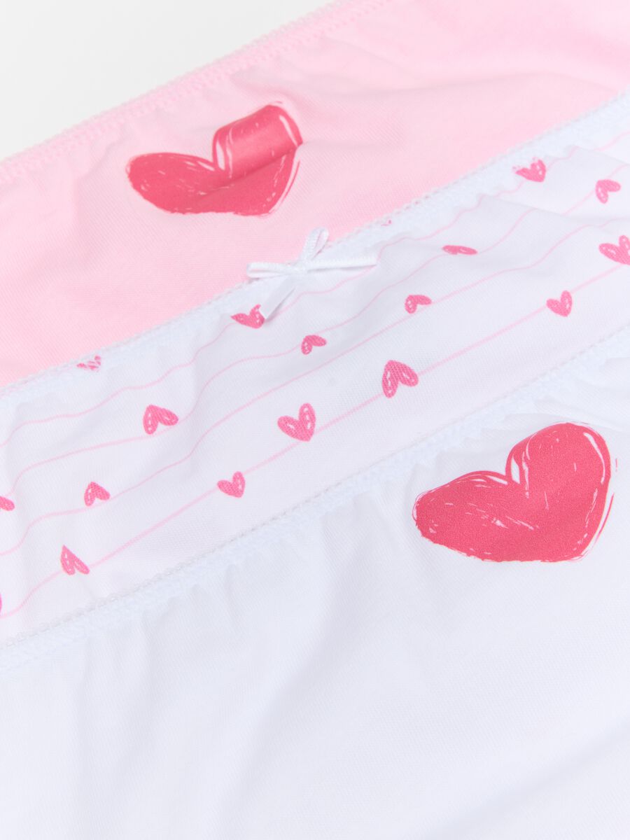 Girls' multicolor cotton briefs multipack in regular fit_2