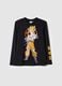 Long-sleeved T-shirt with Goku print_3