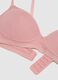 Pink stretch cotton bra_5