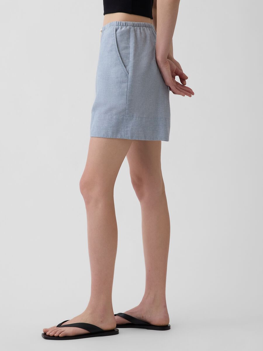 Linen-blend shorts_3