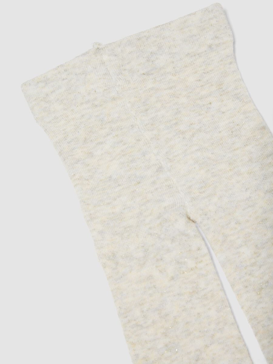 Collant bianco in viscosa elasticizzata_2