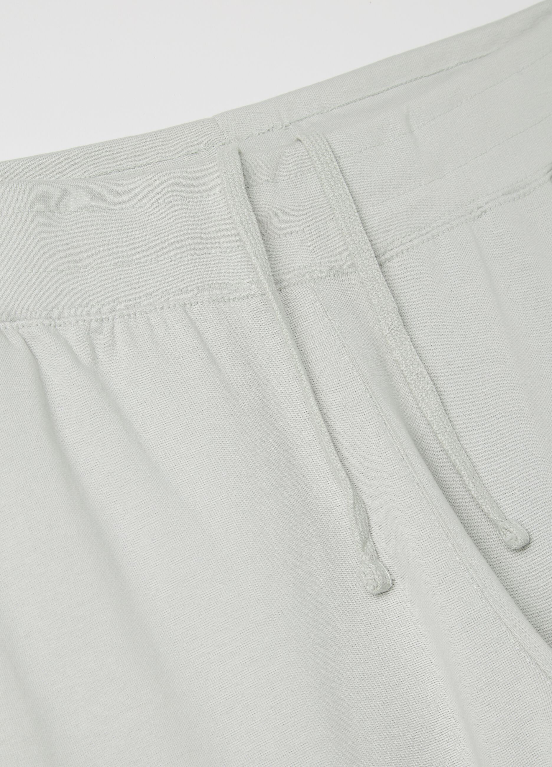 Joggers in cotone con coulisse