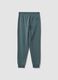Blue organic cotton joggers_5