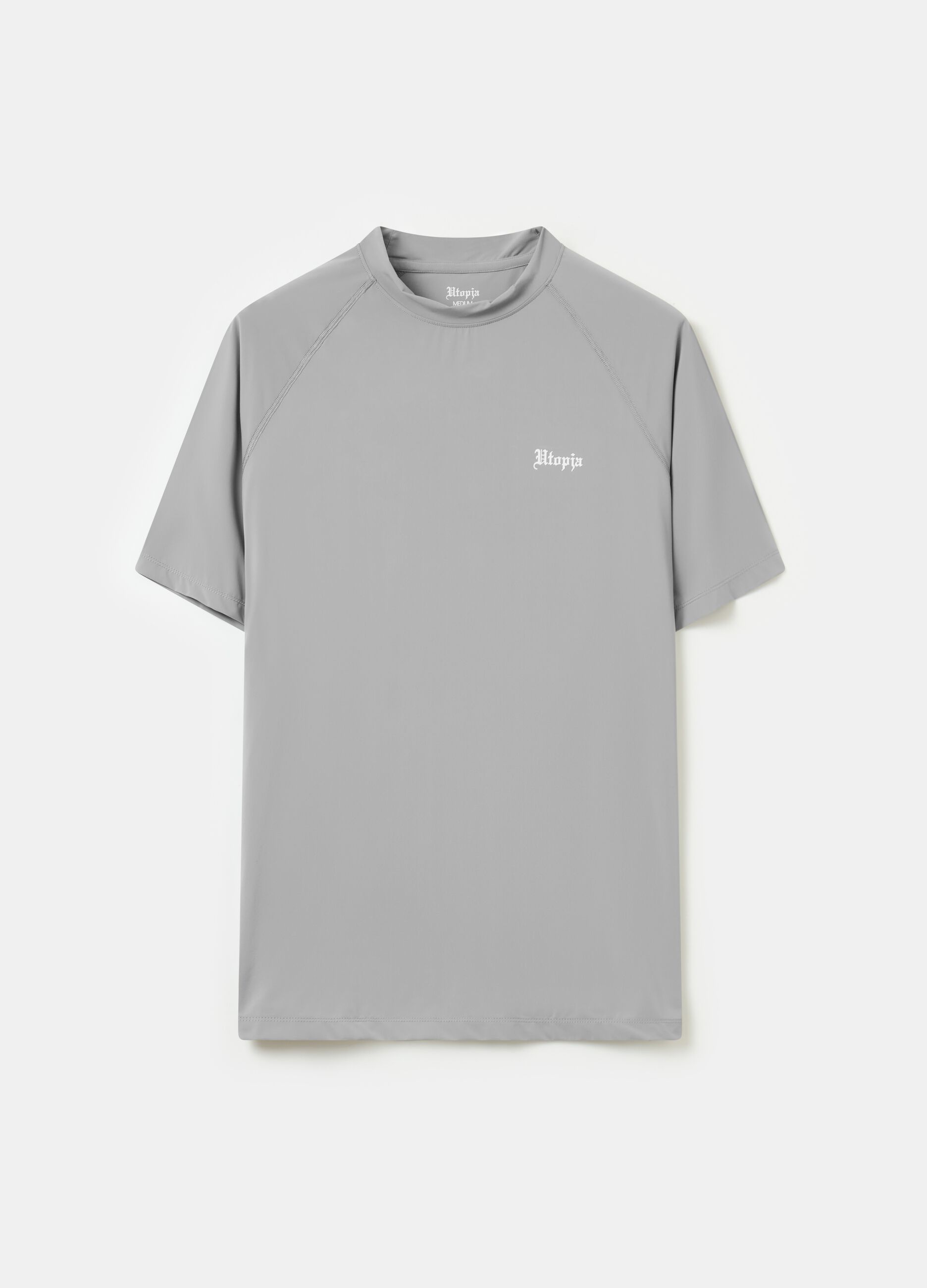 Technical T-shirt Light Grey