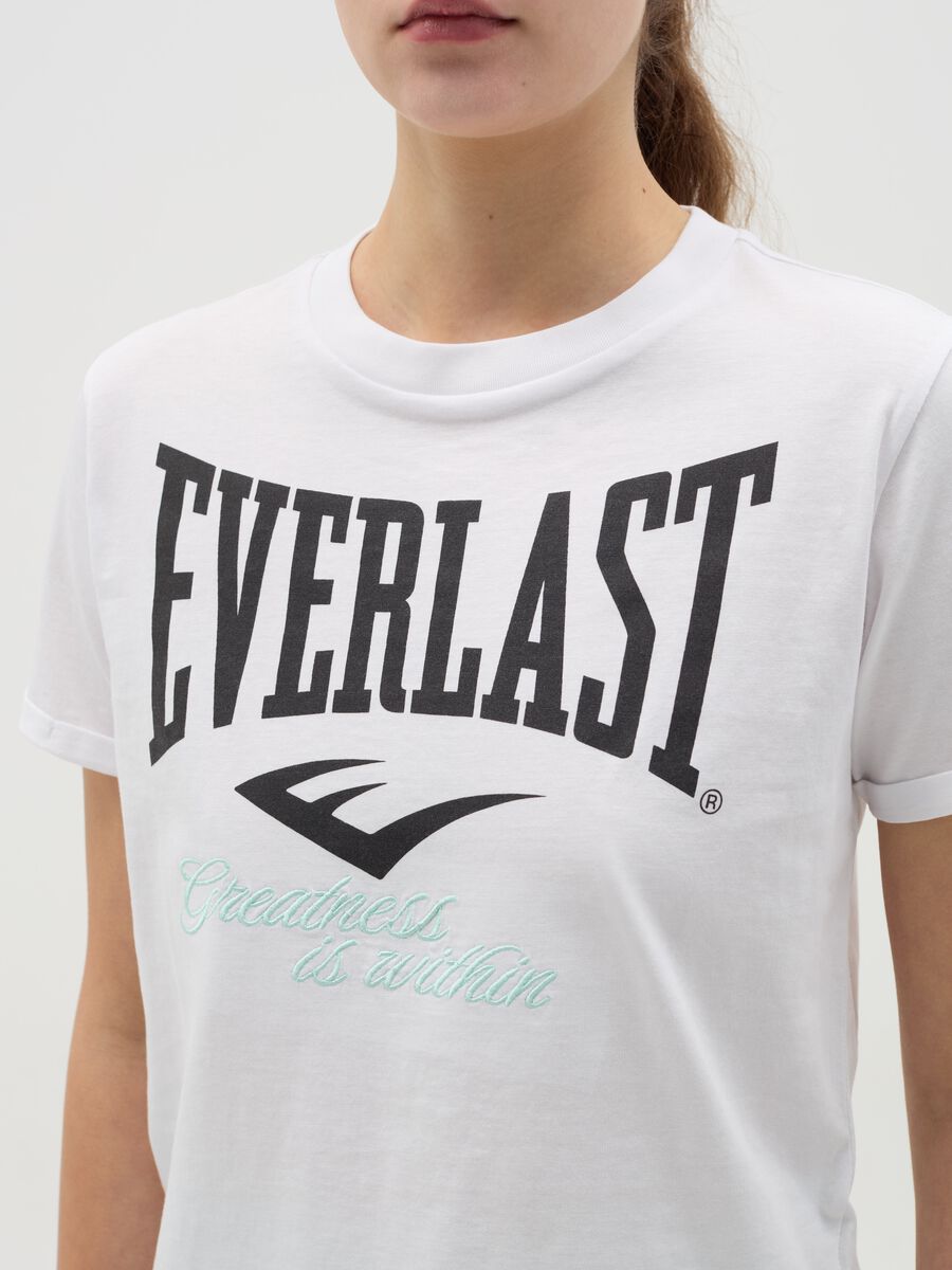 T-shirt with logo print and embroidery_3