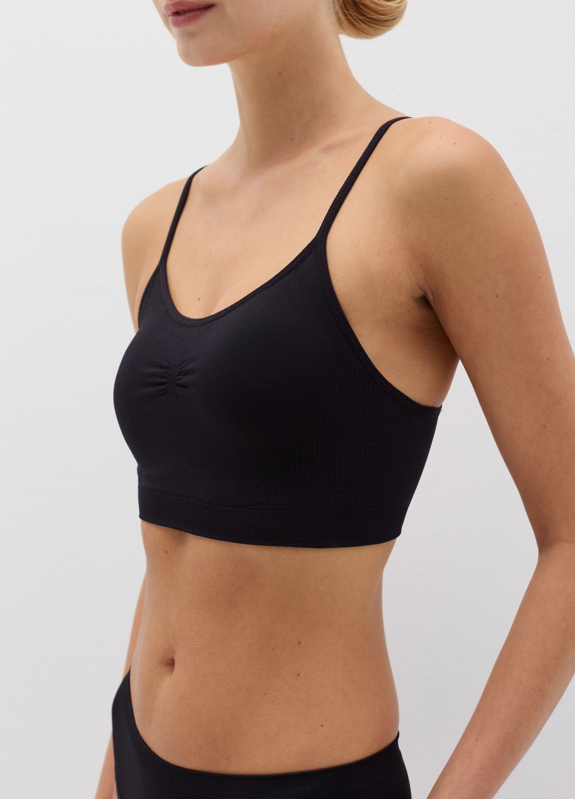Bralette nera in microfibra OVS HOUSEBRAND