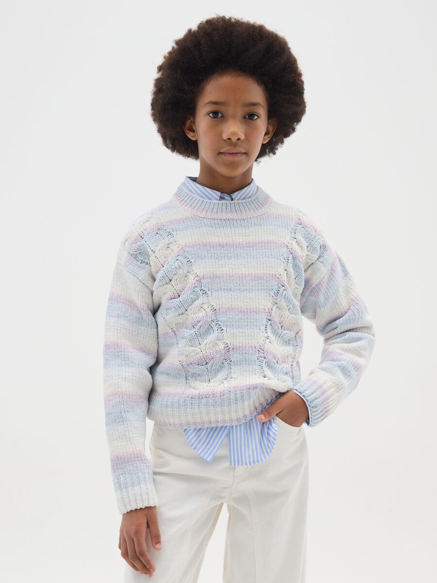 Multicoloured Jumper for Girls_0