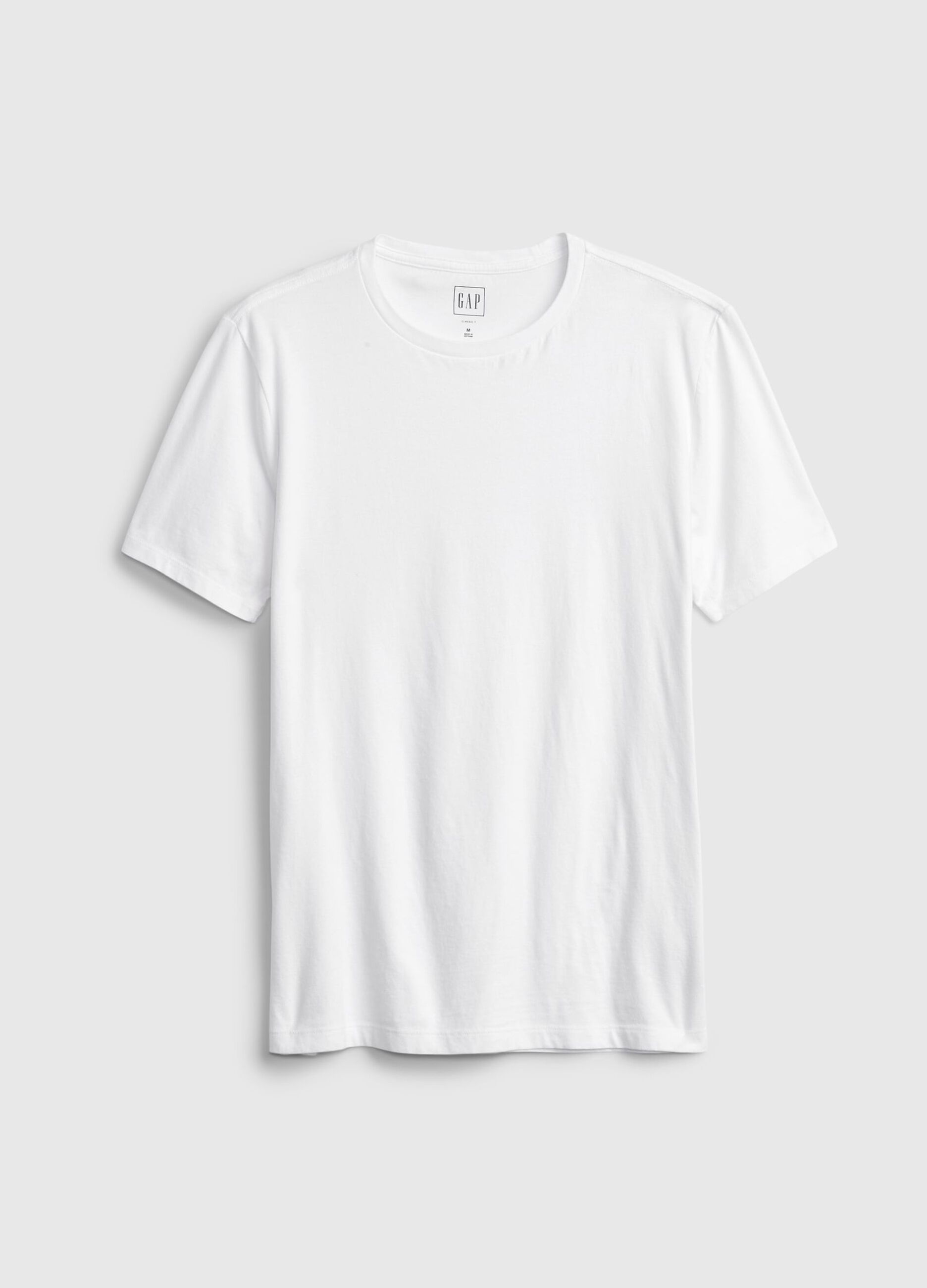 Cotton T-shirt with round neck
