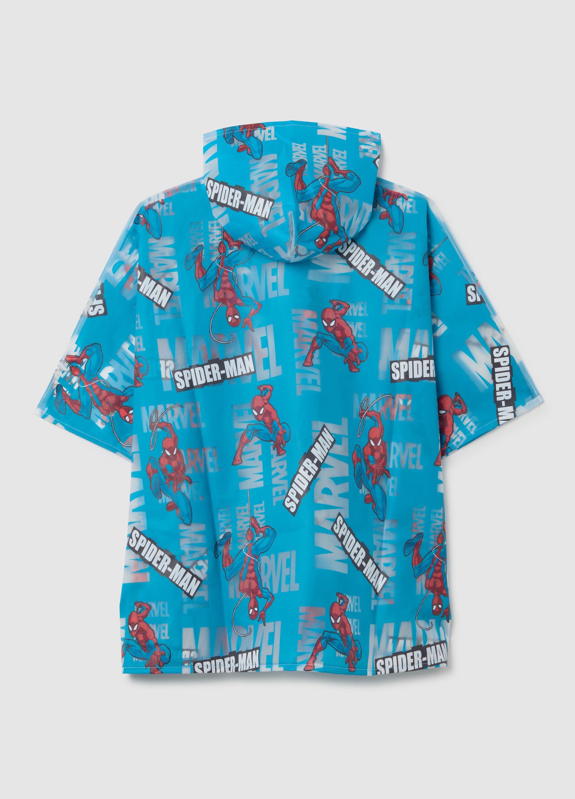 Children's Blue Waterproof Poncho