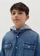 Denim shirt with hood_1