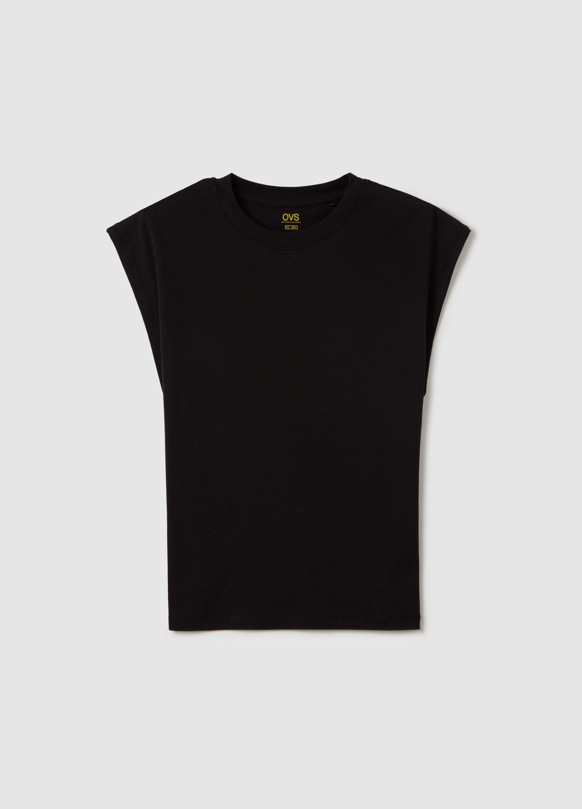 T-shirt with kimono sleeves