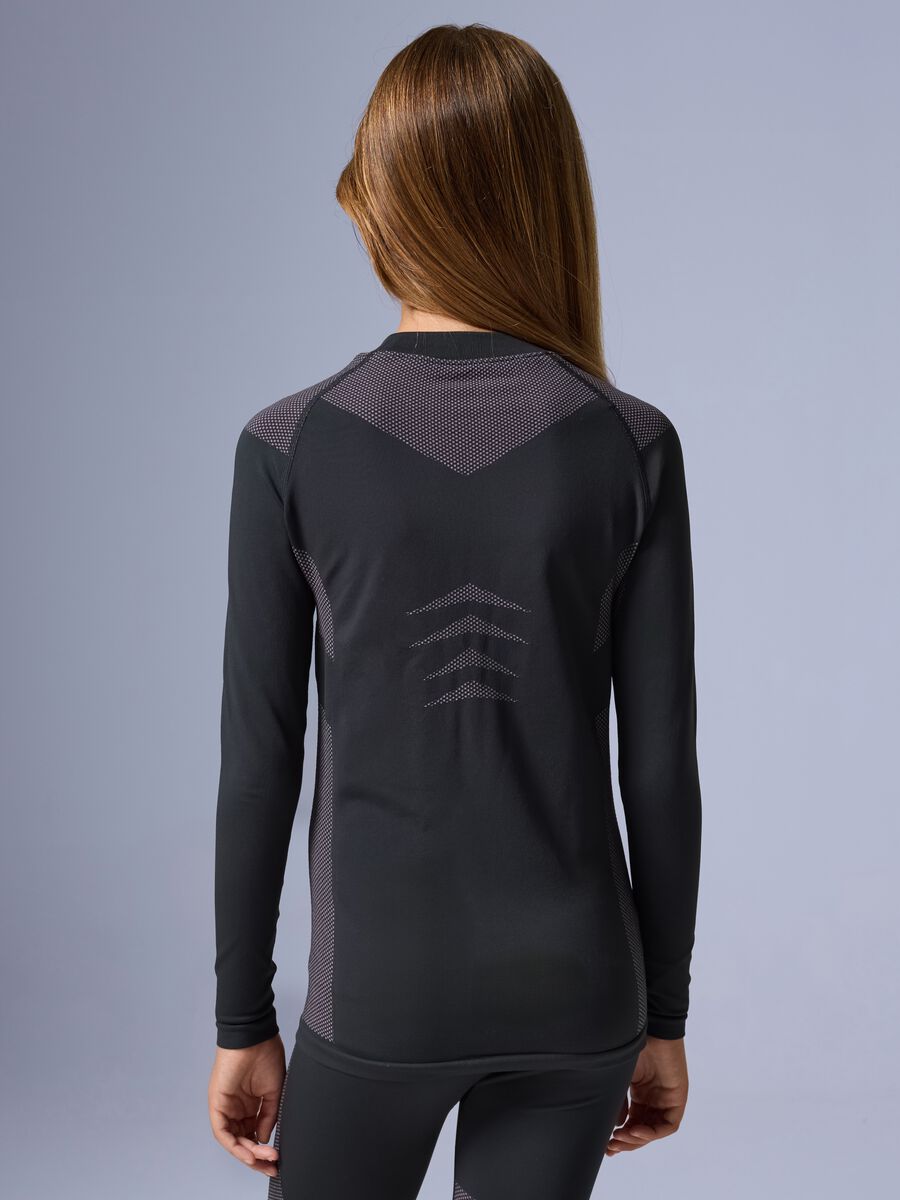 ALTAVIA WITH DEBORAH COMPAGNONI seamless long sleeve thermal t-shirt_3